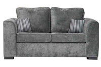 Nancy Grey Fabric 2 Seater Sofa - Furniture Instore