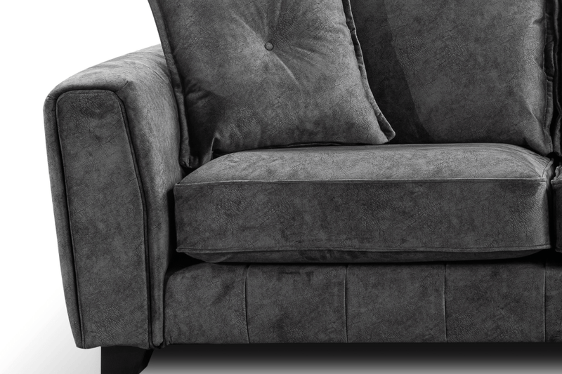 Somerford Grey Fabric 2+1+1 Seater Sofa Set - Furniture Instore