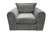 Camden Grey Fabric Armchair - Furniture Instore
