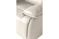 Turin Genuine Leather Chalk Electric Power Recliner 2 Seater Sofa - Furniture Instore