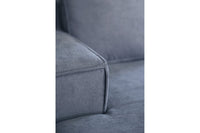 Brixton Grey Fabric U Shape Corner Bed With Storage - Furniture Instore