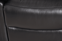 Amarien Genuine Leather Black Electric Power Recliner 3 Seater - Furniture Instore