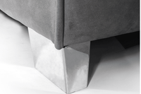 Sloane U Shape Grey Velvet Corner Sofa - Furniture Instore