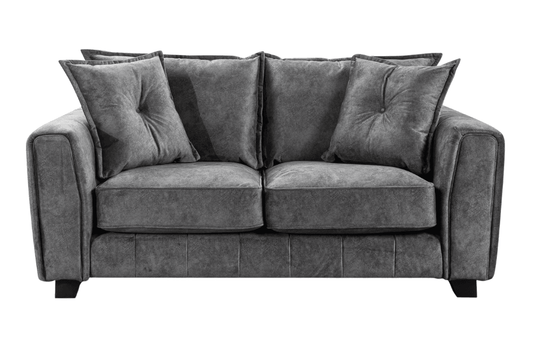 Somerford Grey Fabric 2 Seater Sofa - Furniture Instore