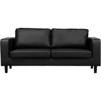 Box Black Leather 3+2+1 Seater Sofa Set - Furniture Instore