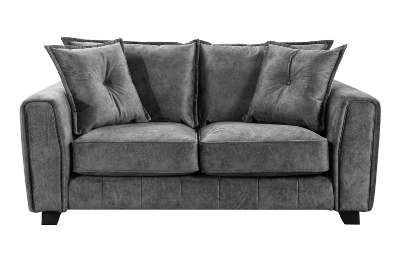 Somerford Grey Fabric 2+1+1 Seater Sofa Set - Furniture Instore