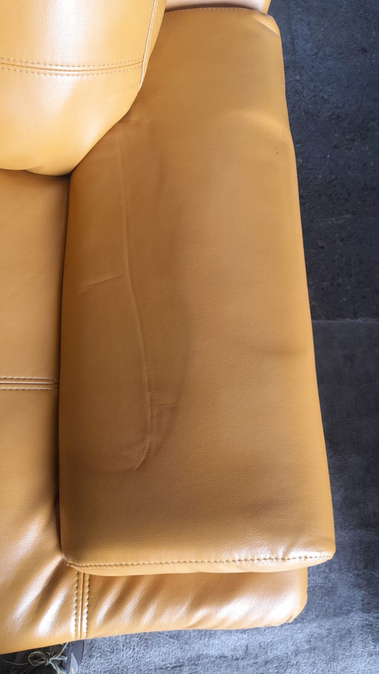 Outlet Islington Leather Mustard Armchair - Furniture Instore