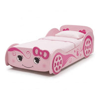 Pink Car Themed Single Bed