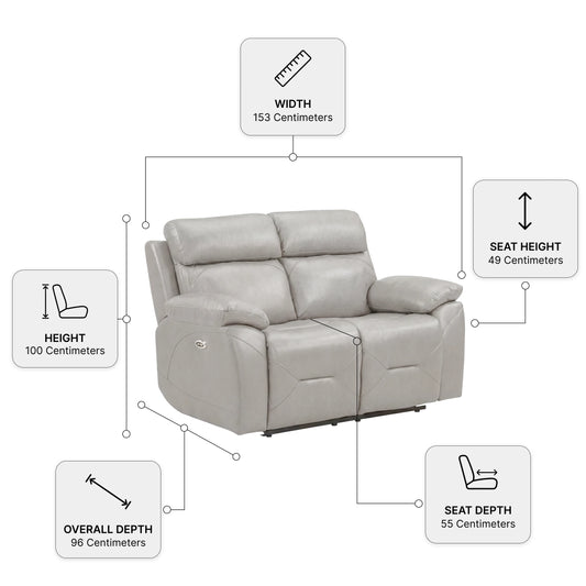 Electric Power Recliner 3+2 Sofa Set
