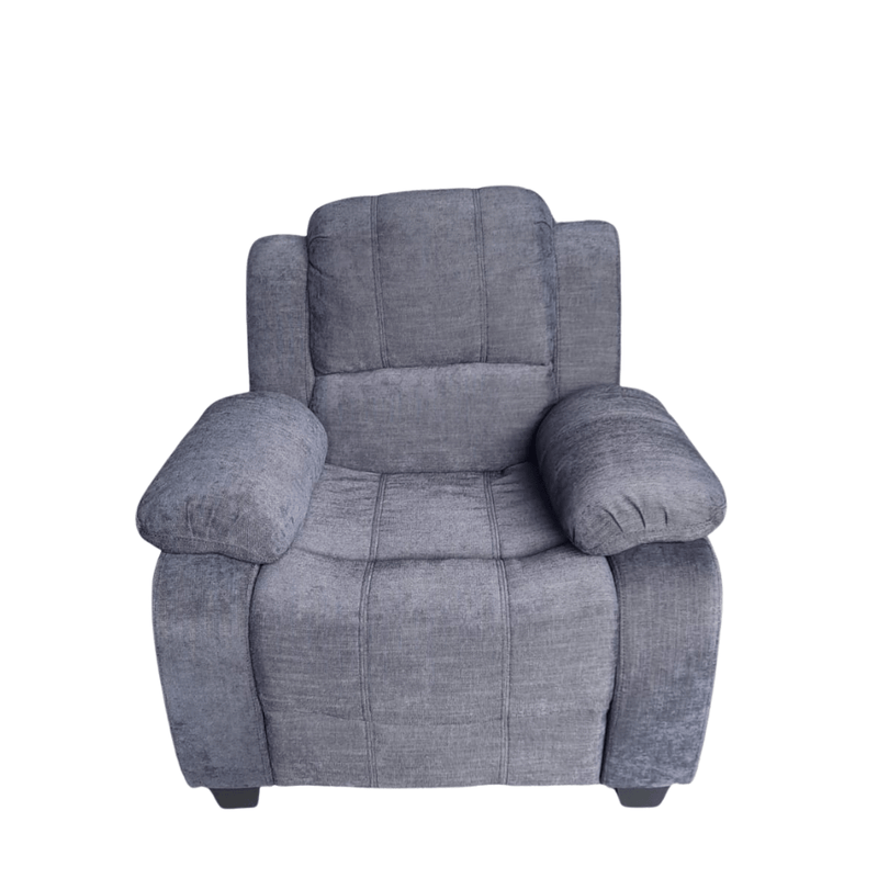 Outlet Valerie Charcoal Fabric Armchair - Furniture Instore