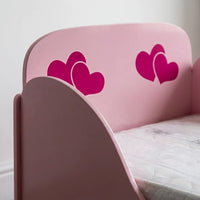 Pink Car Themed Single Bed