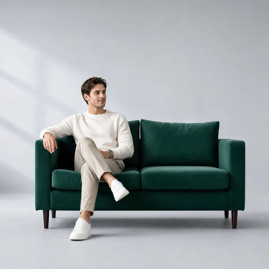 Boxfit Jasper Fabric 2 Seater Sofa - view 2 - Furniture Instore