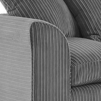 Byron Grey Fabric LHC Corner Sofa - Furniture Instore