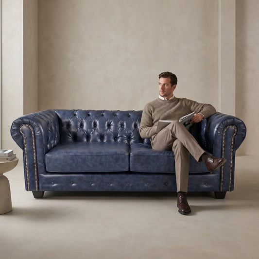 chesterfield-traditional-blue-leather-3-seater-sofa
