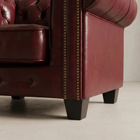 chesterfield-red-leather-antique-2-1-1-seater-sofa-set-armchair-view-1