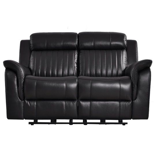 Cidliano 2-seater sofa front-facing on a white background, highlighting its modern design and fabric upholstery.