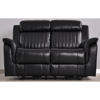 Cidliano 2-seater sofa front-facing in a contemporary room setting with stylish decor and soft, ambient lighting.