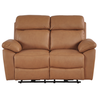 Dandrea Genuine Leather Caramel Electric Power Recliner 3+2+1 Seater Sofa Set - Furniture Instore