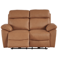Dandrea Genuine Leather Caramel Electric Power Recliner 3+2+1 Seater Sofa Set - Furniture Instore