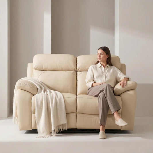 dandrea-cream-recliner-two-seater-leather-sofa
