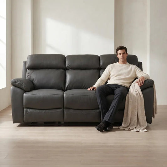 dandrea-grey-recliner-three-seater-leather-sofa
