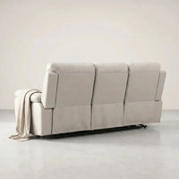 Dandrea Genuine Light Grey Electric 3+2 Seater Sofa Set