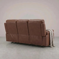Dandrea Tan Electric 3 Seater Sofa