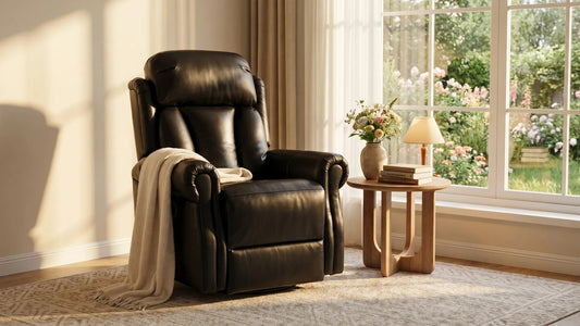black-leather-recliner-mobility-chair