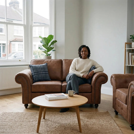 oakland-tan-suede-three-plus-one-sofa-set