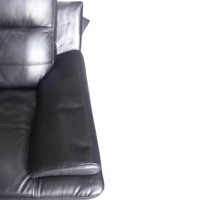 Outlet Islington Leather Black Armchair - Furniture Instore