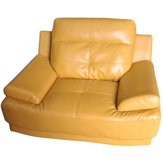 Outlet Islington Leather Mustard Armchair - Furniture Instore