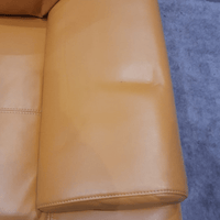 Outlet Islington Mustard Leather Armchair - Furniture Instore