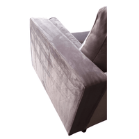 Outlet Scott Dusty Rose Velvet 4 Seater Sofa - Furniture Instore