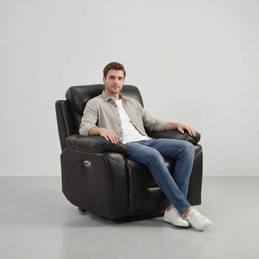 black-leather-power-recliner-chair
