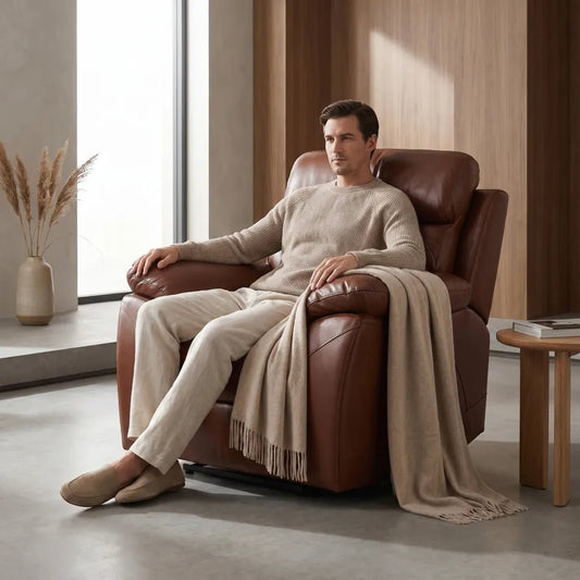 tan-leather-electric-recliner-chair