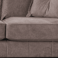 Somerford left-hand corner sofa close-up, showing texture and design on a clean white background