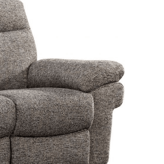 Tanya Brown Fabric Electric Recliner 3 Seater Sofa - Furniture Instore