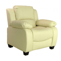 Valerie Cream Leather Modern 3+2+1 Seater Sofa Set - Furniture Instore