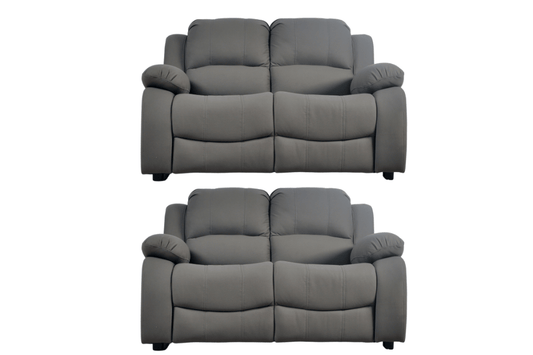 Valerie Grey Fabric Sofa Modern 2+2 Seater Sofa Set - Furniture Instore