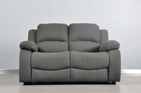 Valerie Grey Fabric 2 Seater Sofa - Furniture Instore