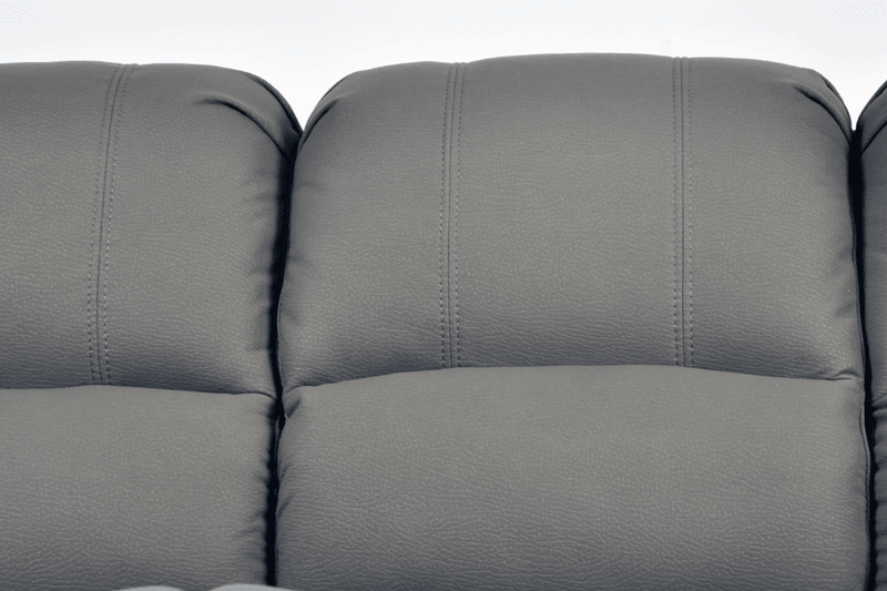 Valerie Grey Fabric 3 Seater Sofa - Furniture Instore