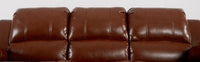 Valerie Tan Leather 3 Seater Sofa - Furniture Instore