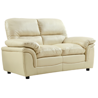 Verona Cream Leather 3+2+1 Seater Sofa Set - Furniture Instore