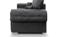 Verona High Back Black Fabric 3+2 Seater Sofa Set - Furniture Instore