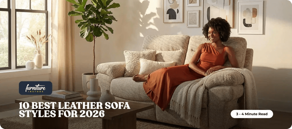 10 Best Leather Sofa Styles for 2026 - Furniture Instore