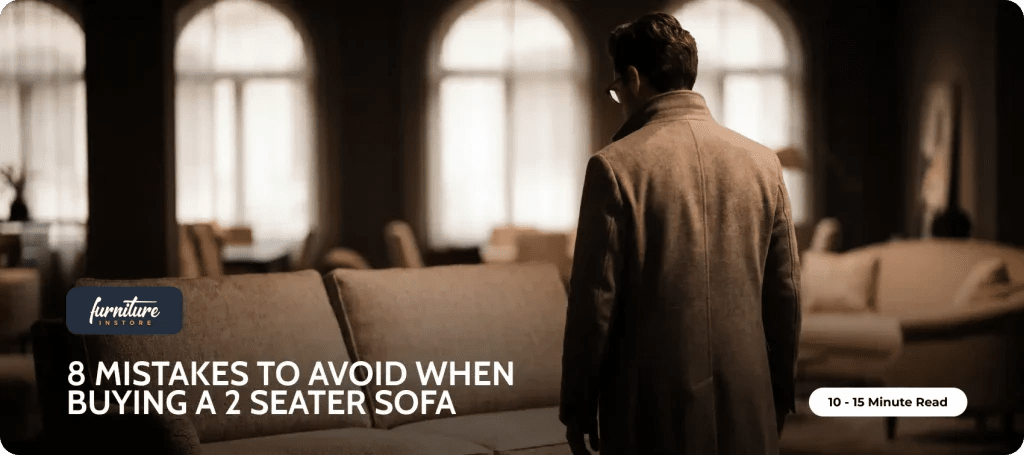 8 Mistakes to Avoid When Buying a 2 Seater Sofa - Furniture Instore