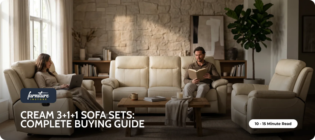 Cream 3+1+1 Sofa Sets: Complete Buying Guide