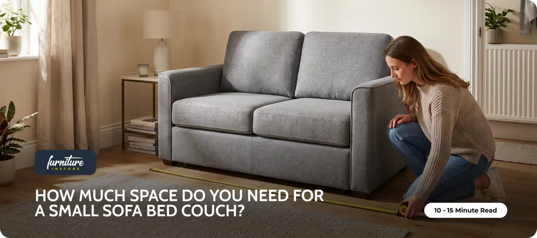 How Much Space Do You Need for a Small Sofa Bed Couch?