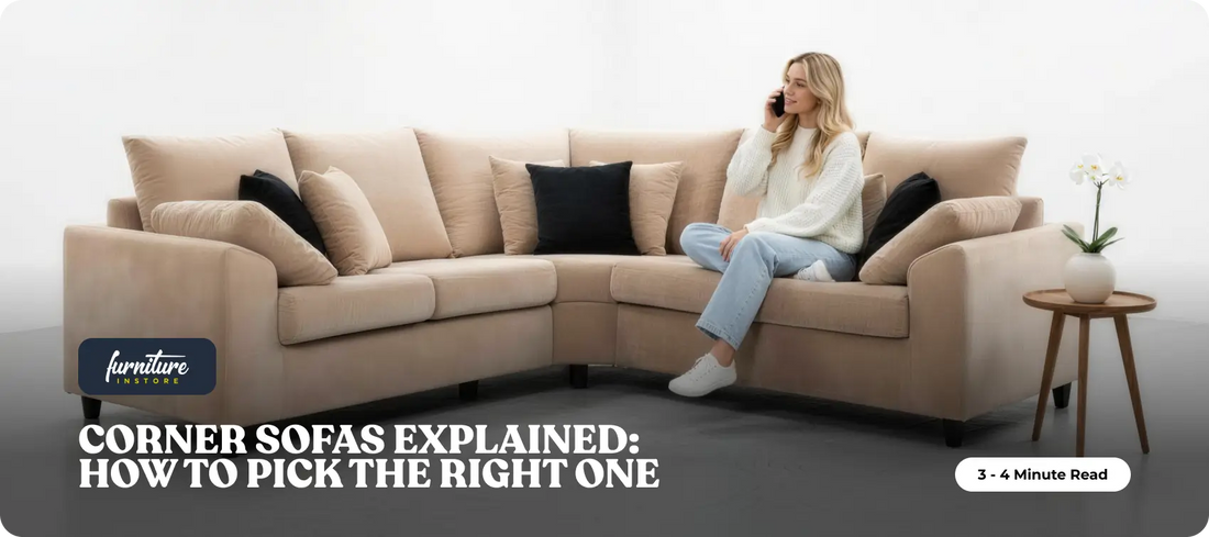 Corner Sofas Explained: How to Pick the Right One for Your Living Room?