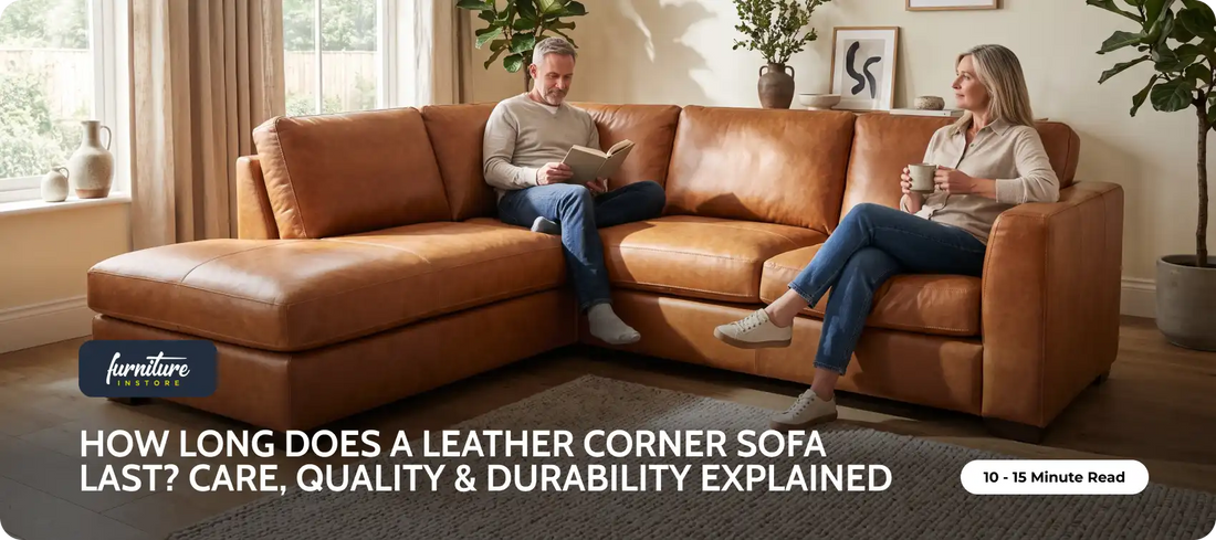 How Long Does a Leather Corner Sofa Last? Care, Quality & Durability Explained